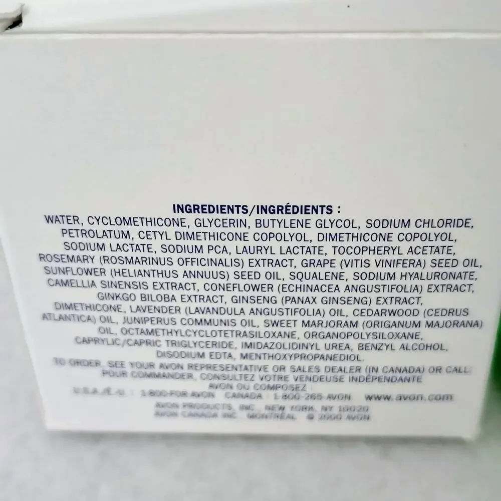 Avon Botanisource Comforting Moisturize Cream 1.7 oz. NEW Discontinued NOS 2000
